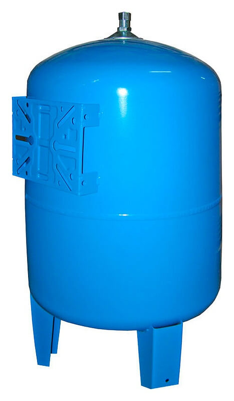 STOUT Расширительный бак, гидроаккумулятор  80 л. вертикальный (цвет синий)