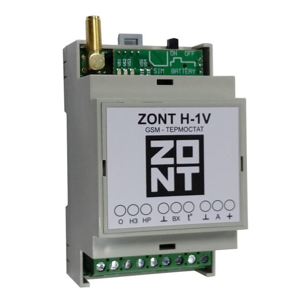 Термостат GSM для газовых и электрических котлов ZONT H-1V