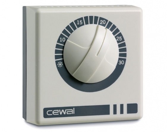 Комнатный термостат CEWAL RQ10 (без доп.функций) Лемакс70021053